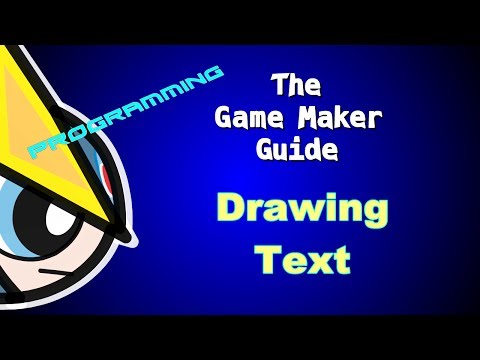 Game Maker Tutorial: Drawing Text With Rotated And/Or Scaled Views