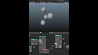 blender noises textures with geo node #shorts