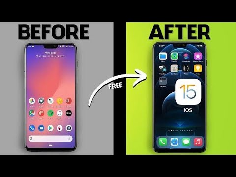 how to change Android phone as a iPhone