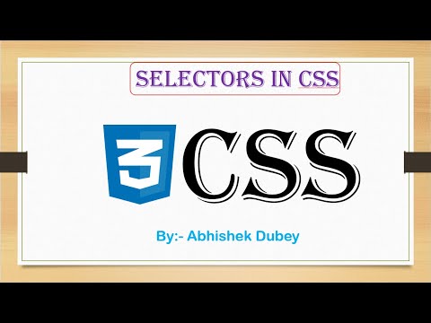 CSS SELECTORS|CSS3|IN HINDI|#CSS#CODE