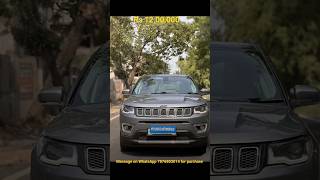 Jeep Compass in 12 lakhs only. 🚨🎯 #car #cars #suv #automobile #viral #shorts #jeep #trending 🥰🥳 #new