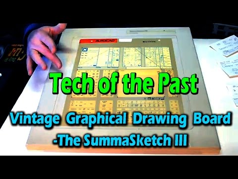 Vintage Graphical Drawing Board - SummaSketch - Ask a Tech #71