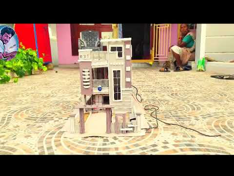 House making with newspaper || hours design|| project
