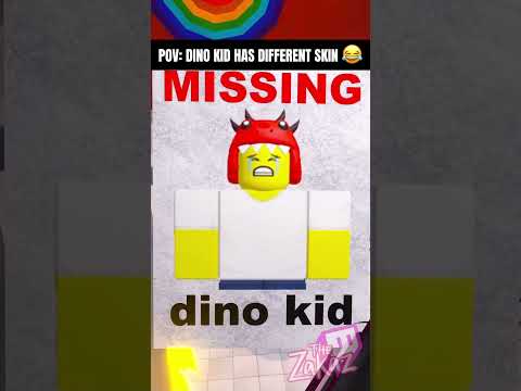 DINO KID TWO IDENTITIES.. 😂