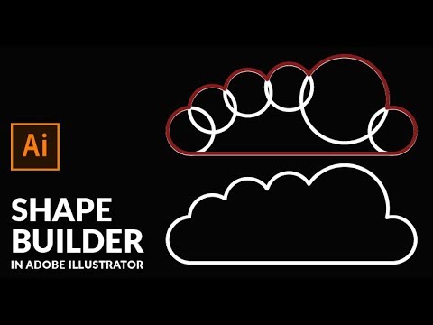 Adobe Illustrator Tutorial | The Shape Builder Tool