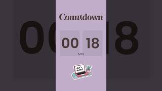 ✨ 45-Second Focus Boost | Aesthetic Study Timer