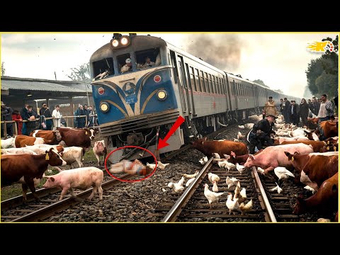 Most Unbelievable Train Crashes Moments Caught on Camera - Best Of Month #11