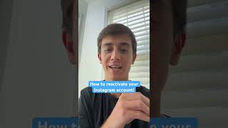 How to reactivate your Instagram Account: Easy #socialmediatip
