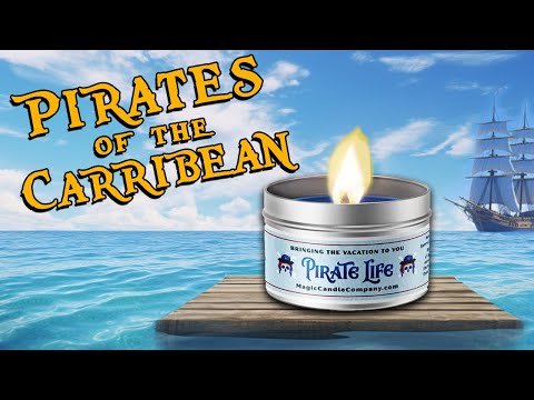 PIRATE'S LIFE Scented Candle - REVIEW - #MagicCandleCo
