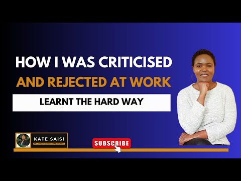 How I Was Rejected And Criticised At Work😰|| My Personal Experience || Skills You Must Learn