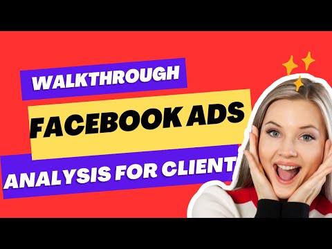 Facebook Ad Troubleshoot for Client Walkthrough