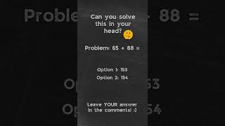 Mind-Bending Math: Can You Solve This in Your Head?