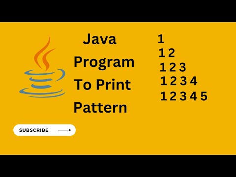 Java Program to Print Pattern