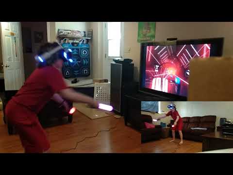 Jackson Playing Beat Saber (Unlimited Power)