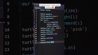 Impress your crush using Python Code ❤️ #windows #coding  #linux #coding #linuxskills #python
