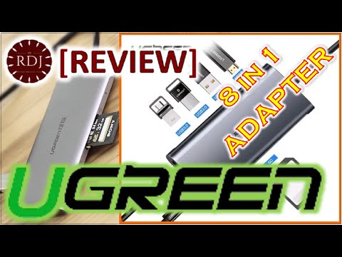 [REVIEW JUJUR] UGREEN 8 IN 1 USB HUB TYPE C WITH HDMI-PD CHARGER-CARD READER-ETHERNET