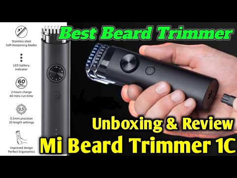 Mi Xiaomi Beard Trimmer 1C || Unboxing & Review || Cheap & Best Trimmer || #xiaomi #trimmer #review