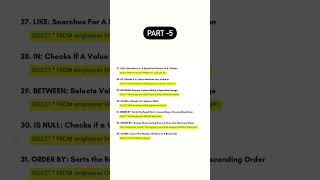 🎯 SQL in 60 Seconds – PART 5#SQLBasics #SQLShorts #DataAnalytics #LearnSQL #TechReels #Shorts