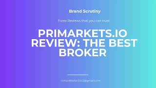 Primarkets.io Review (2025) — Professional Insights Based on Long-Term User Experience