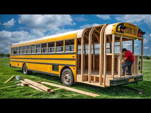 This Couple’s Bus Transformation Is Breaking the Internet 🔥🚍@lifeanywhere