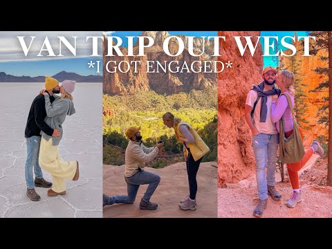 VAN TRIP OUT WEST | spending a week in a van, national parks, quality time