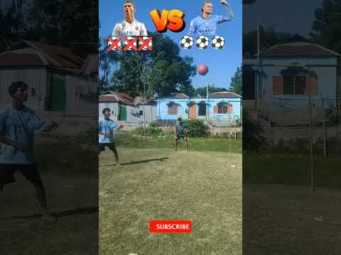 Ronaldo VS Haland Bicycle Kick Challenge | #football #footballshorts #footballedits #ronaldo #foryou