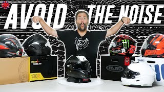 🚨 The best QUIET motorcycle HELMETS  💨🏍️ for NAKED BIKES
