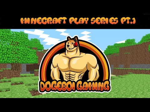 Minecraft Play Series Part 1 - DogeBoi Gaming