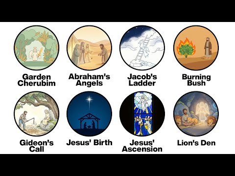 Every Time Angels Interacted with Humans in the Bible — Explained in 12 Minutes
