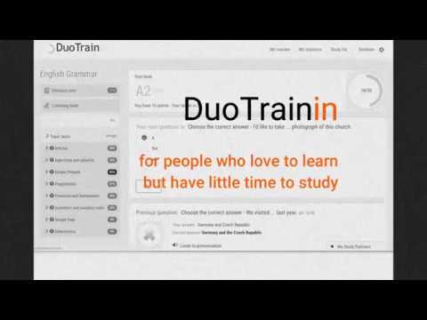 DuoTrainin Demo DuoTesting methodology - English grammar