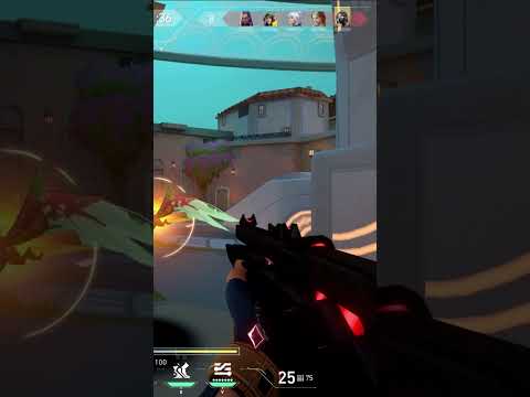 Crazy blind spraydown in #valorant #shorts #valorantclips