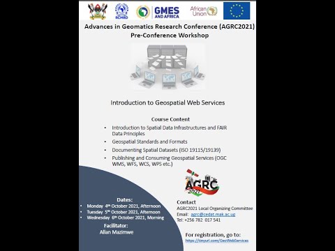 Introduction to Geospatial web services Day 2