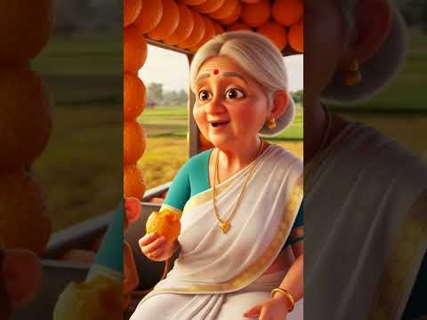 "Bhookhe Bandar Ko Dadi Ne Laddoo Khilaya 😢💔 | Emotional Story"#viral #ai #viralvideo #aishorts
