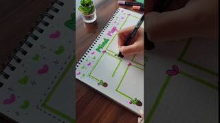 MIND MAP!!😍🌵🌺 Mind map idea for notes and projects #mindmap #shorts