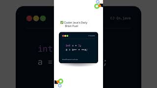 Can you guess the final value of a? 🤯#JavaMCQ #JavaChallenge #CodeWith#JavaLearning  #MCQChallenge