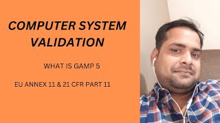 BASICS OF CSV ( COMPUTER SYSTEM VALIDATION)