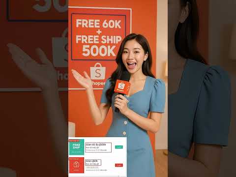Cơ hội miễn phí đơn hàng với mã voucher + free ship của Shoppe