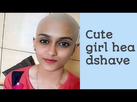 Young cute college girl headshave ❤️🥰