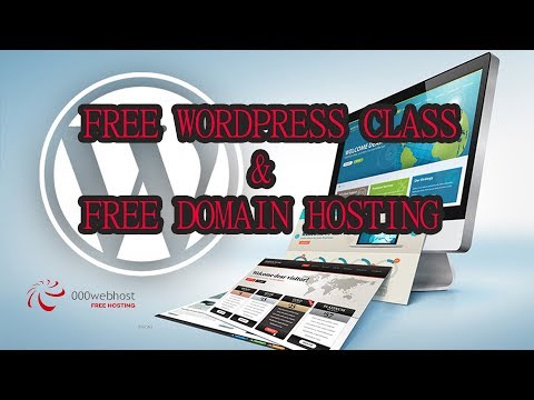 Free WordPress Classes and Free Domain Hosting