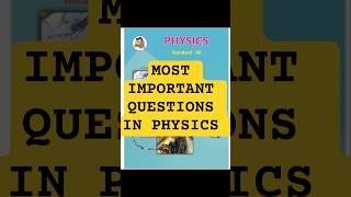 💯 🔥 Chapterwise Important questions Physics Class 12 Hsc Board 2026 #education #exams