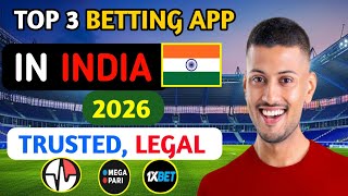 Top 3 betting apps in India | Best betting apps in india | Legal betting apps in india | betting app