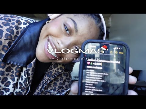  My Christmas Wishlist ᥫ᭡ *unrealistic af* | VLOGMAS 25’ | let’s chit + chat!