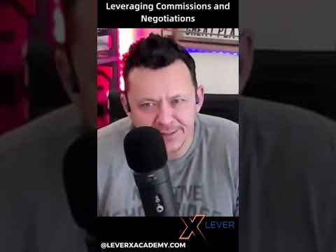 Leveraging Commissions and Negotiations (RealEstate)#SuccessInRealEstate #RealtorGrowth