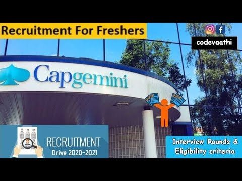 Capegemini Recruitment Drive 2020-2021 | Perfect Guide | Link in Description