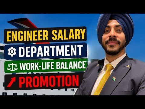Cruise Engineer Salary, Promotions & Life Onboard | Complete Cruise Ship Engine Guide |MY FIRST VLOG
