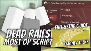 NEW OP DEAD RAILS AUTO BOND SCRIPT - Bring All Items, Auto Win, TP To All Places | Showcase