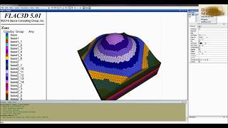 Geo Meshing - tutorial 1 - Meshing tool for Flac 3D