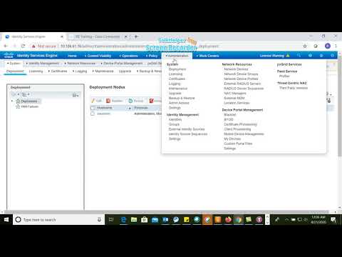 Cisco ISE introduction and personas