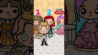 choose princess👸💕 toca boca #tocaboca #tocalife #shorts #tocalifeworld