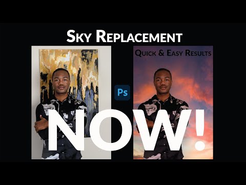 Sky Replacement Tool PS 2022 Update!